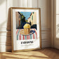 Gelato Zabaione – Italian Street Café Scene, Gelato Painting