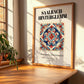 Saalbach-hinterglemm, Austria – Vintage Travel Poster, clean layout with no caption