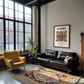 Fulpmes, Austria – Travel Print, unframed on coastal sand