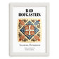 Bad Hofgastein, Austria – Travel Poster, placed in minimal white frame