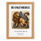 Blankenberge, Belgium – Travel Poster, set in oak frame