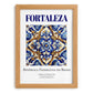 Fortaleza, Brasil – Dream Destination Decor, set in oak frame