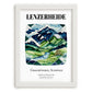 Lenzerheide, Switzerland – Travel Print, placed in minimal white frame