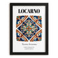 Locarno, Switzerland – Away From Home Poster, in sleek black frame