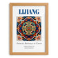 Lijiang, China – Travel Destination Art, set in oak frame