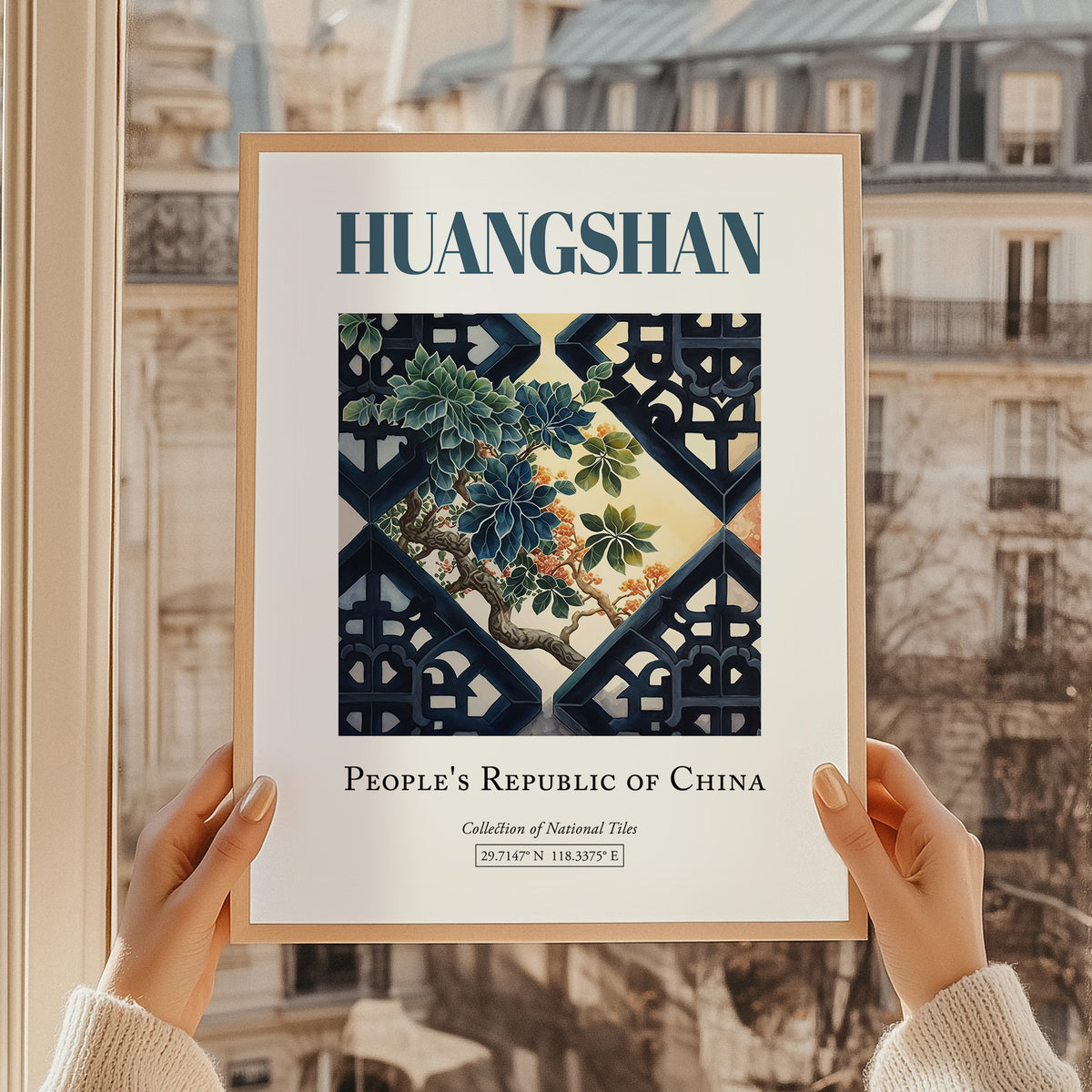 Huangshan, China – Travel Poster
