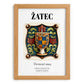 Žatec, Czech Republic – Historic Cities Art Print, set in oak frame