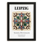 Leipzig, Germany – Travel Print, in sleek black frame
