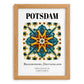 Potsdam, Germany – Travel Poster, set in oak frame