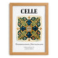 Celle, Germany – Travel Poster, set in oak frame