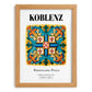 Koblenz, Germany – Travel Wall Decor, set in oak frame