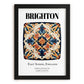Brighton, England – Travel Wall Art, in sleek black frame