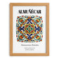 Almuñécar, Spain – Cityscape Wall Art, set in oak frame