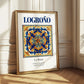 Logroño, Spain – Travel Print, styled in a charming Paris street view