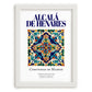 Alcalá de Henares, Spain – Travel Wall Decor, placed in minimal white frame