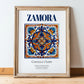 Zamora, Spain – Travel Print, in wooden frame leaning on the floor