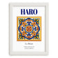 Haro, Spain – Dream Destination Decor, placed in minimal white frame