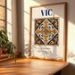 Vic, Spain – Travel Print, clean layout with no caption
