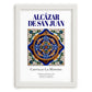 Alcázar de San Juan, Spain – Cityscape Wall Art, placed in minimal white frame