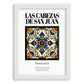 Las Cabezas de San Juan, Spain – Travel Poster, placed in minimal white frame