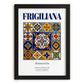 Frigiliana, Spain – Travel Destination Art, in sleek black frame