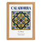 Calahorra, Spain – Travel Poster, set in oak frame