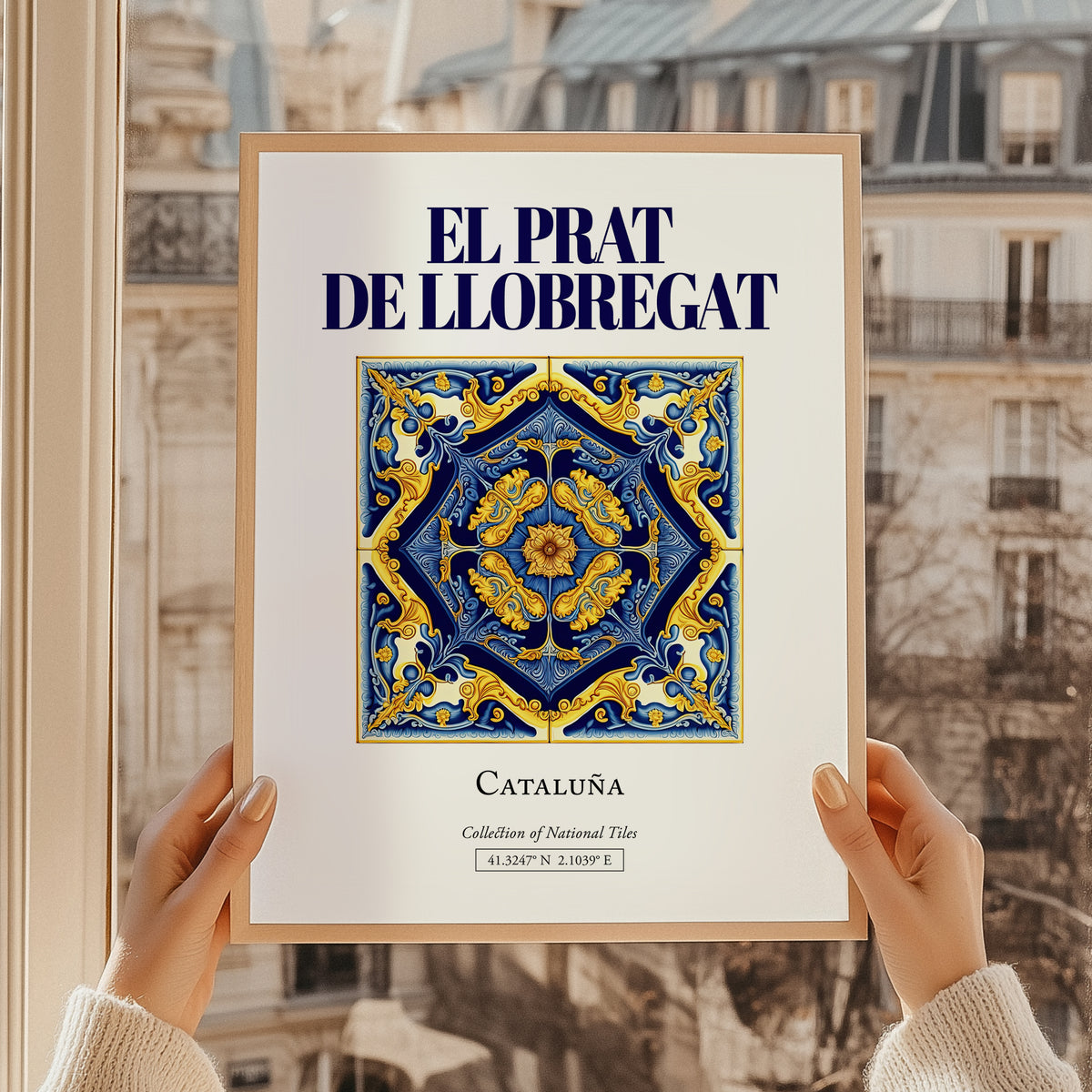 El Prat de Llobregat, Spain – Global Cities Wall Print