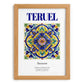 Teruel, Spain – Dream Destination Decor, set in oak frame