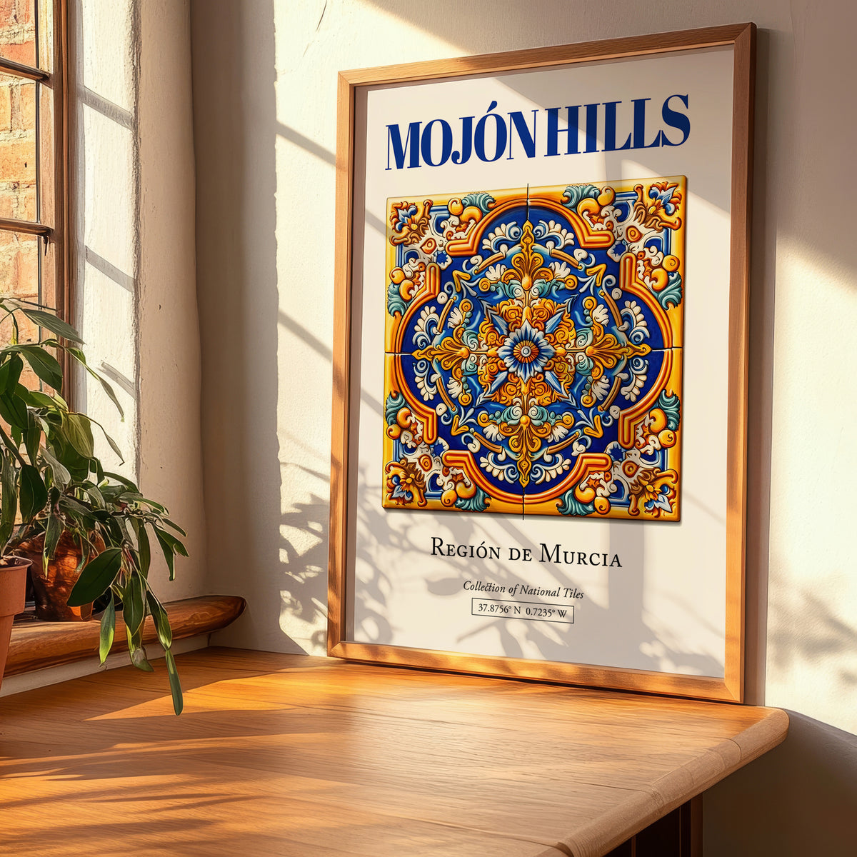 Mojón Hills, Spain – World Travel Art, clean layout with no caption