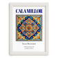 Cala Millor, Spain – Travel Wall Decor, placed in minimal white frame