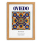 Oviedo, Spain – Global Wall Art, set in oak frame