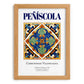 Peñíscola, Spain – World Travel Art, set in oak frame