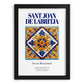 Sant Joan de Labritja, Spain – Historic Cities Art Print, in sleek black frame