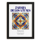 Zahara de los Atunes, Spain – Cultural Heritage Wall Art, in sleek black frame