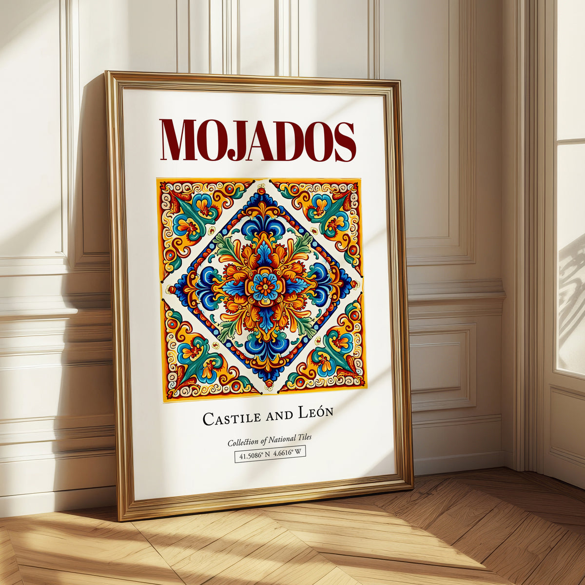 Mojados, Spain – Travel Print, styled in a charming Paris street view