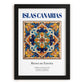 Islas Canarias, Spain – Travel Poster, in sleek black frame