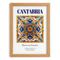 Cantabria, Spain – Travel Memories Wall Print, set in oak frame