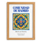 Comunidad de Madrid, Spain – Travel Poster, set in oak frame