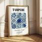 Tampere, Finland – Travel Wall Decor, styled in a charming Paris street view