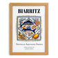 Biarritz, France – Travel Wall Decor, set in oak frame