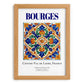 Bourges, France – Travel Wall Art, set in oak frame