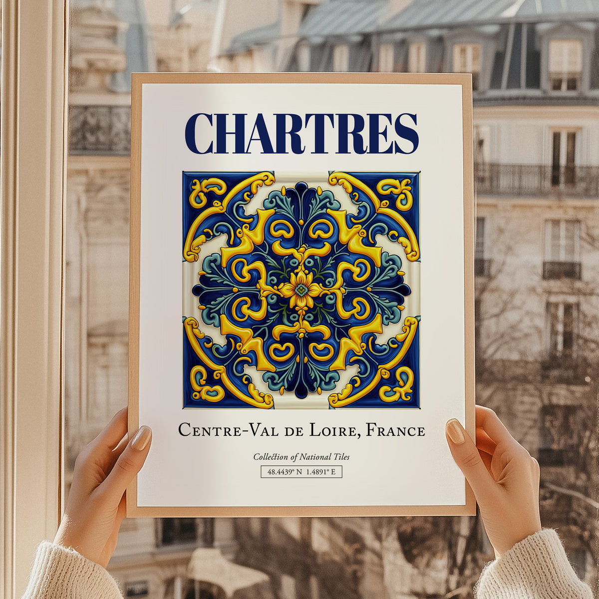 Chartres, France – Travel Poster