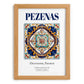 Pezenas, France – Global Wall Art, set in oak frame