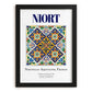 Niort, France – World Travel Art, in sleek black frame