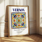 Vernon, France – Travel Print, styled in a charming Paris street view