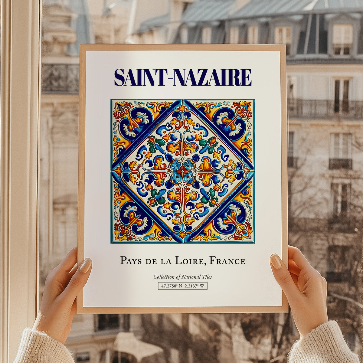 Saint-Nazaire, France – Travel Poster