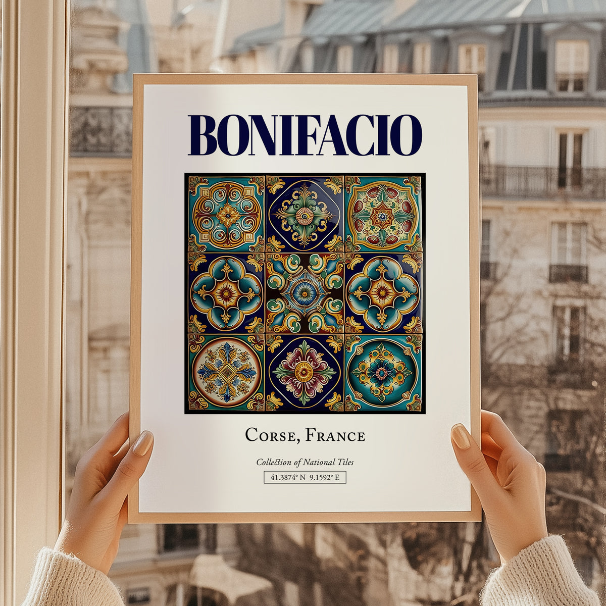 Bonifacio, France – Travel Poster