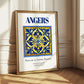 Angers, France – Cityscape Wall Art, styled in a charming Paris street view
