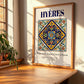 Hyères, France – Country Culture Poster, clean layout with no caption
