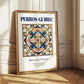 Perros-Guirec, France – Travel Poster, styled in a charming Paris street view